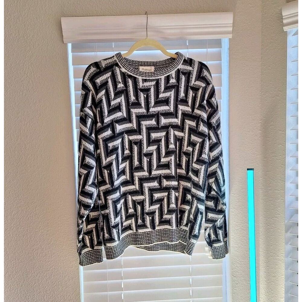 VTG Protege Size XL Men's Coogi Style Sweater